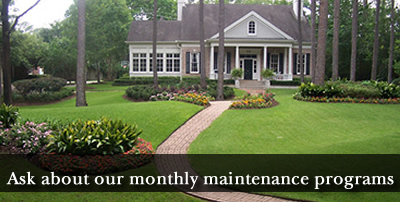 monthly yard maintenance