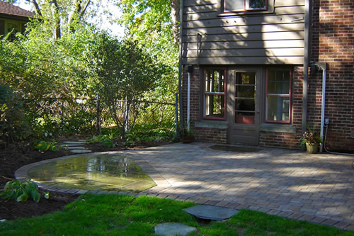 paver patio in shaker heights